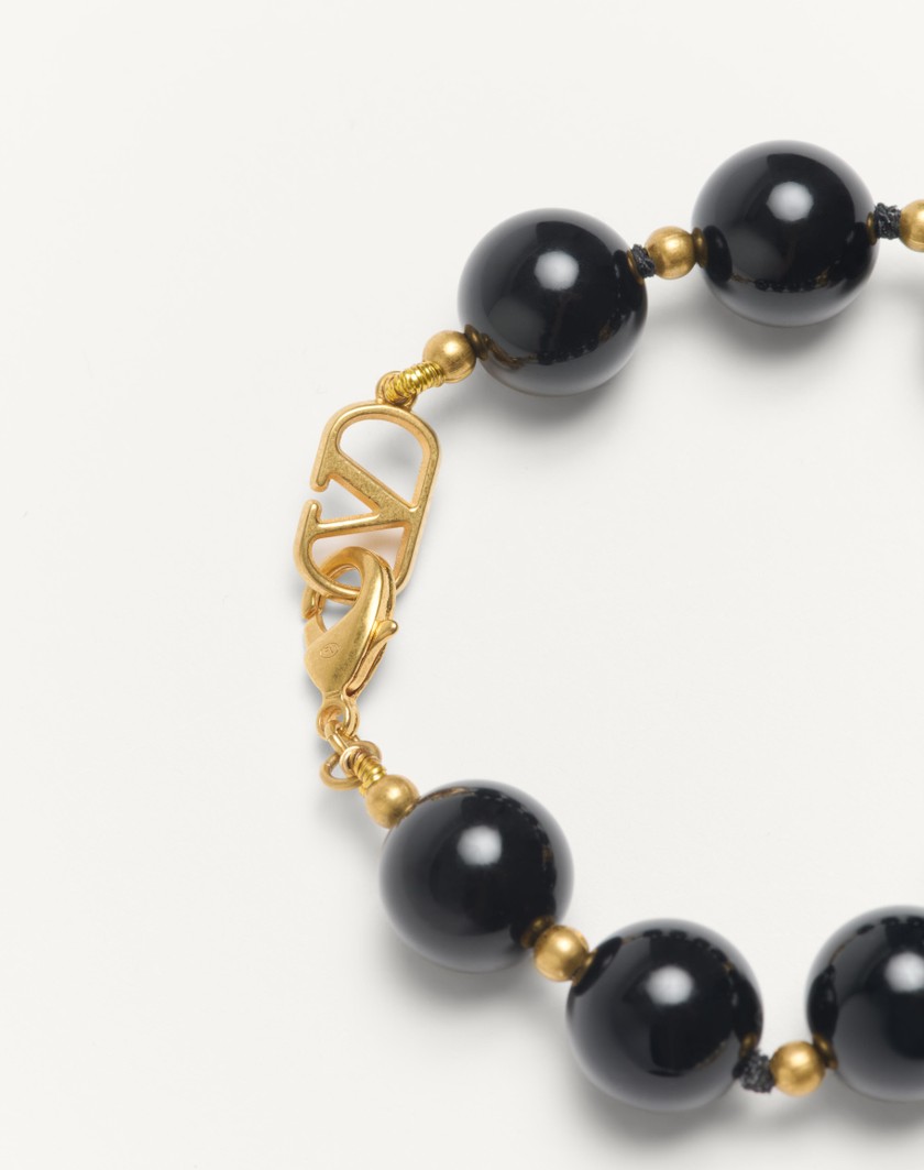 Valentino Handbags Bracciale Coeur Royal In Metallo Resina Smalto per Donna in Multicolor | Valentino IT Spedizione Gratuita