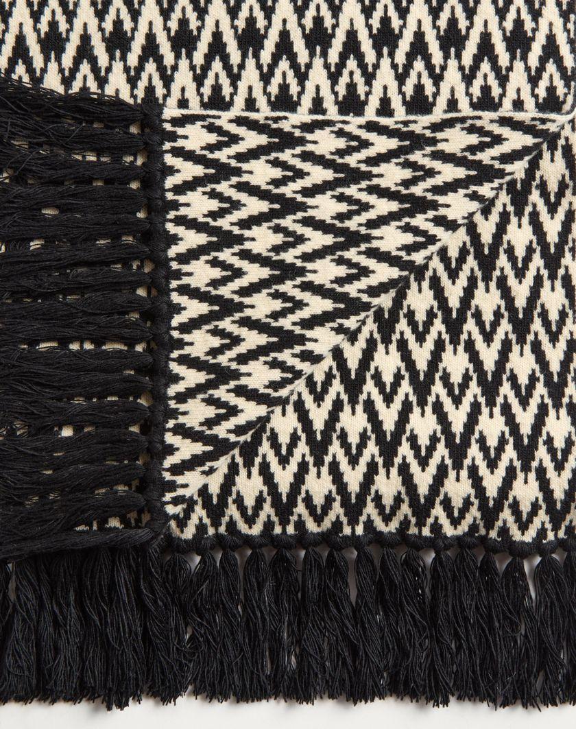 Valentino Handbags Sciarpa Knitted Toute La V In Lana per Uomo in Navy/crema | Valentino IT Offerte