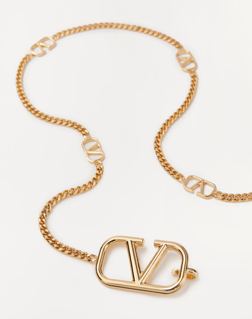 Valentino Handbags Cintura A Catena Vlogo Signature per Donna in Oro | Valentino IT Moda