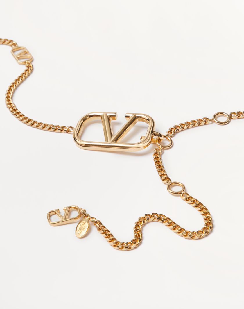 Valentino Handbags Cintura A Catena Vlogo Signature per Donna in Oro | Valentino IT Moda
