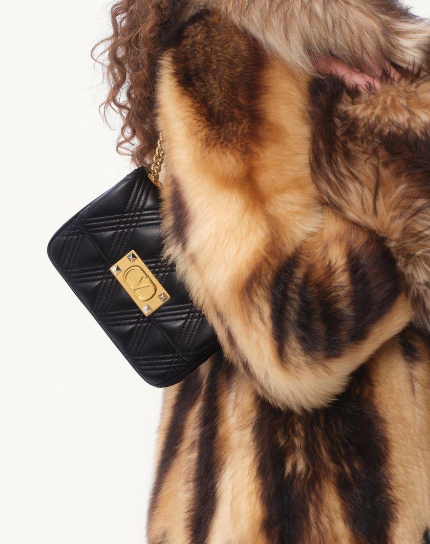 Valentino Handbags Borsa A Spalla Piccola Valentino Garavani Quiltie 67 In Nappa Trapuntata per Donna in Nero | Valentino IT Qualità Garantita