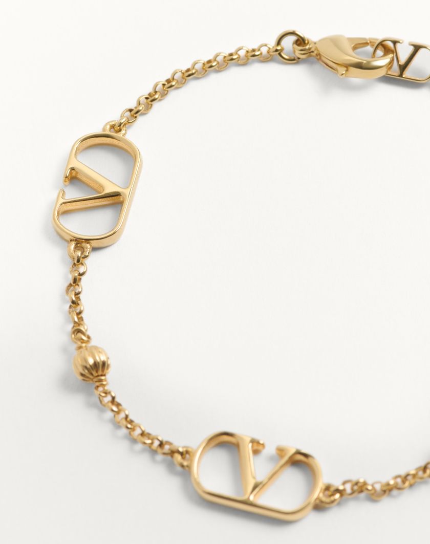 Valentino Handbags Bracciale Vlogo Signature In Metallo per Donna in Oro | Valentino IT Prezzo Ridotto
