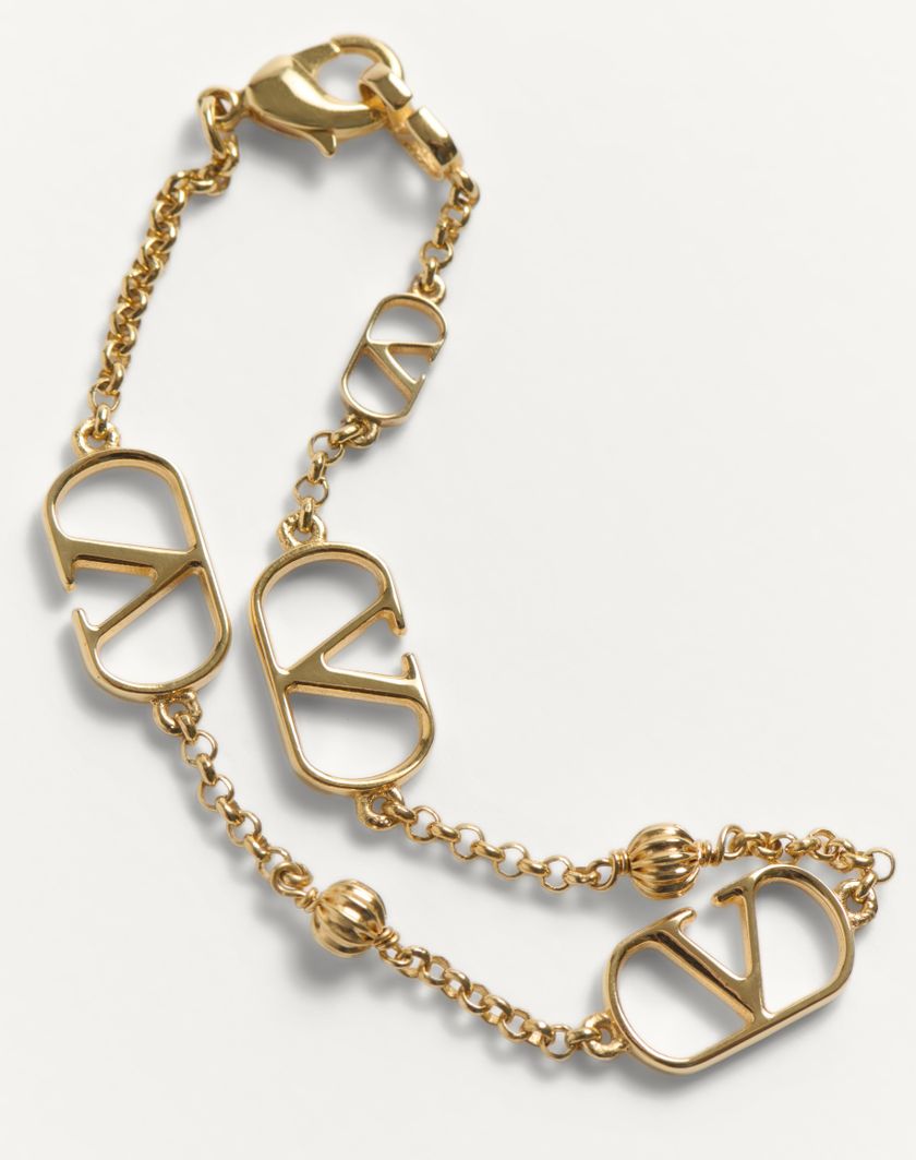 Valentino Handbags Bracciale Vlogo Signature In Metallo per Donna in Oro | Valentino IT Prezzo Ridotto