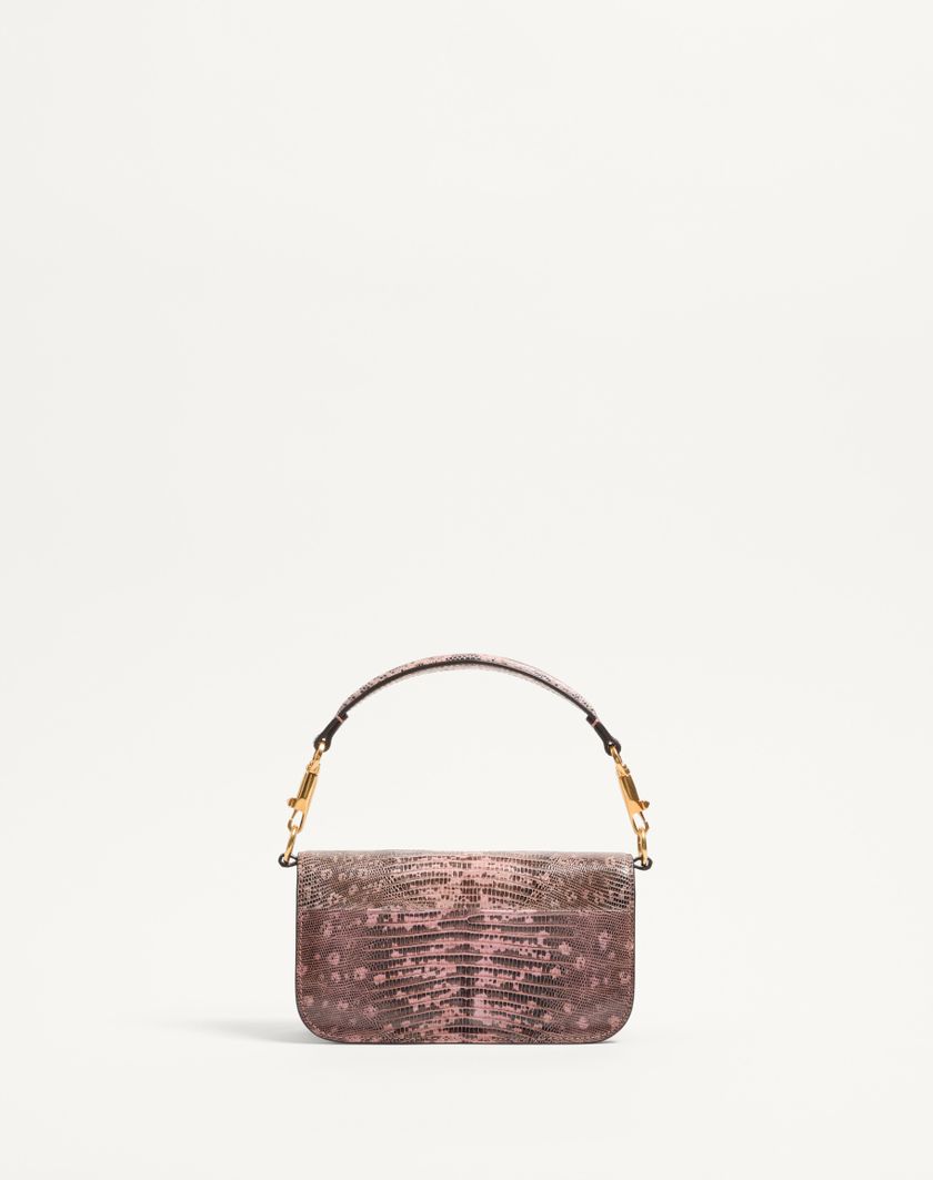 Valentino Handbags Borsa Piccola A Spalla Valentino Garavani Locò In Tejus Con Logo Gioiello per Donna in Verde | Valentino IT Shopping Online