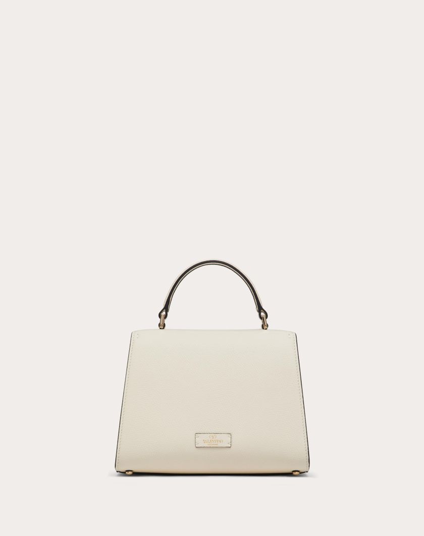 Valentino Handbags Borsa A Mano Piccola Vsling Con Logo Gioiello per Donna in Light Ivory/crystal | Valentino IT Italy