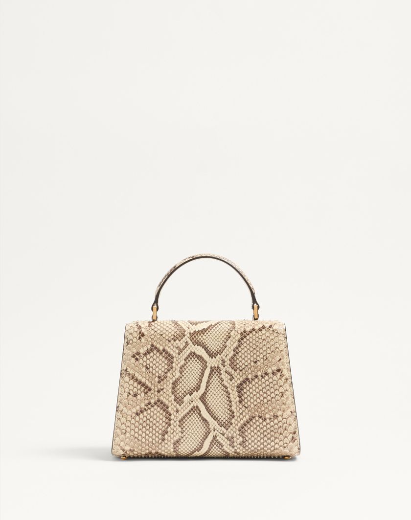 Valentino Handbags Borsa A Mano Piccola Valentino Garavani Vsling In Pitone per Donna in Avorio | Valentino IT Qualità