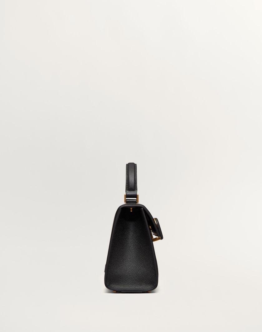 Valentino Handbags Borsa A Mano Piccola Vsling In Vitello Granato per Donna in Blu Porcellana/grigio | Valentino IT Pezzi Unici