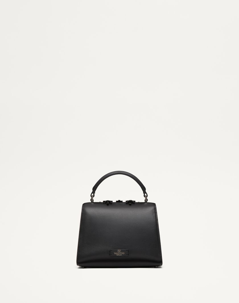Valentino Handbags Borsa A Mano Mini Valentino Garavani Vsling Ricamata per Donna in Nero/rutenio | Valentino IT Shopping Online