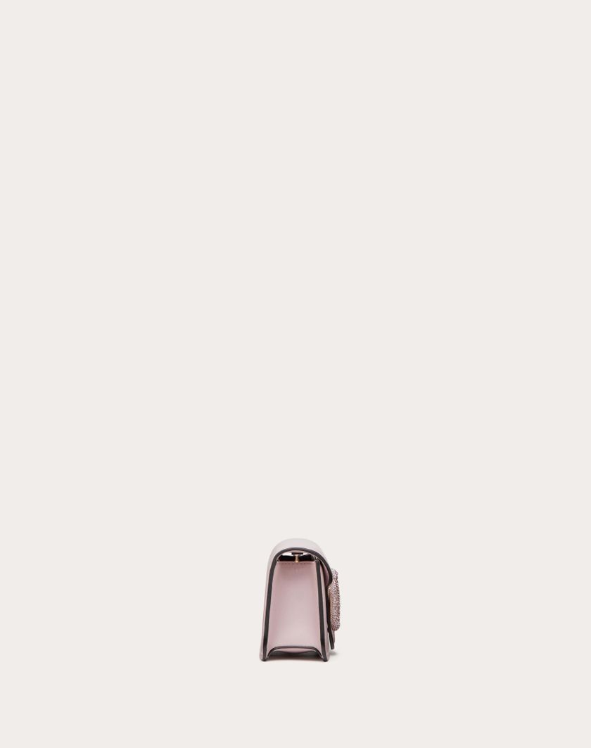 Valentino Handbags Borsa Piccola A Spalla Valentino Garavani Locò Con Logo Gioiello per Donna in Water Lilac | Valentino IT Promozione