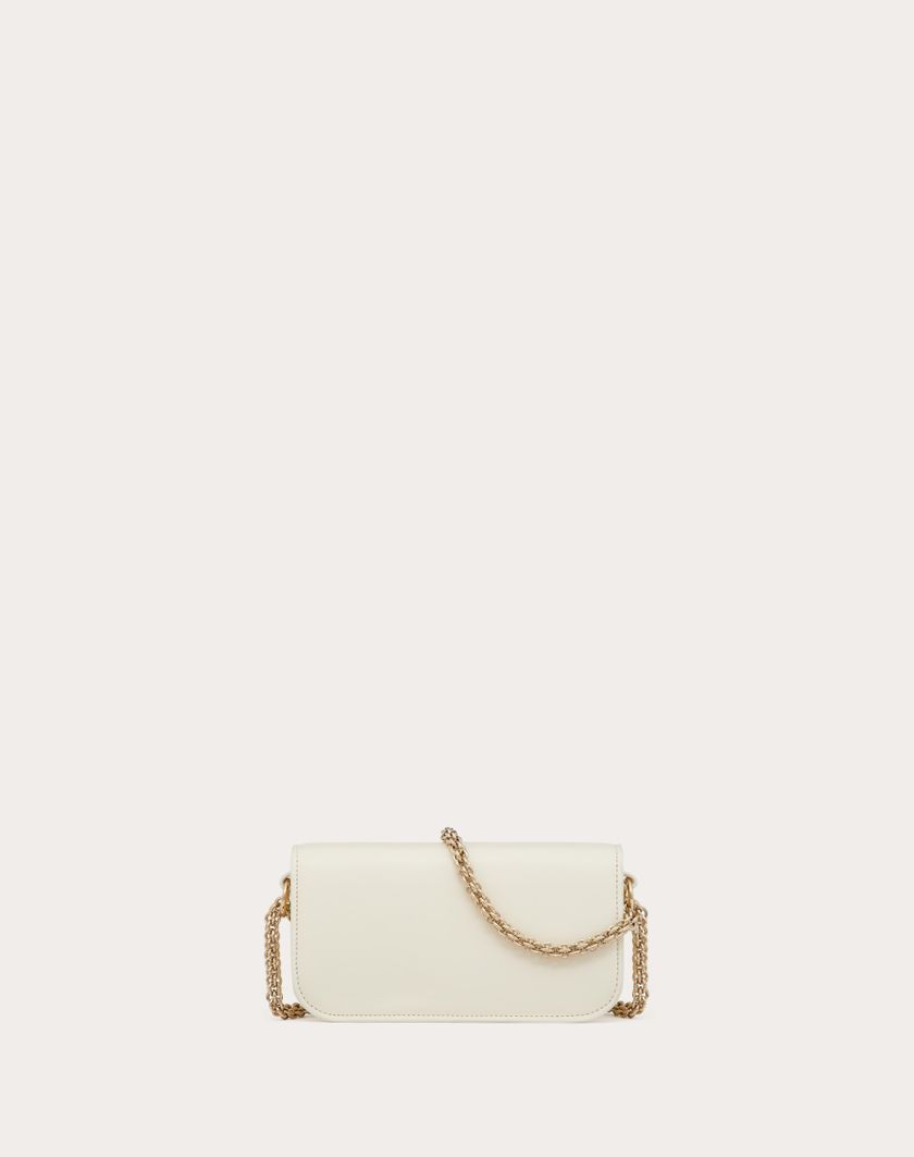 Valentino Handbags Borsa Piccola A Spalla Valentino Garavani Locò In Vitello per Donna in Avorio | Valentino IT Prezzo Ridotto
