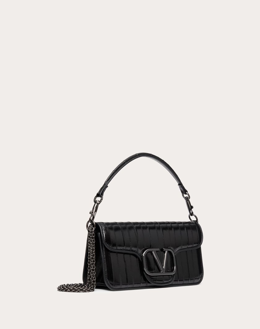 Valentino Handbags Borsa A Spalla Valentino Garavani Locò In Anguilla per Donna in Nero | Valentino IT Economico