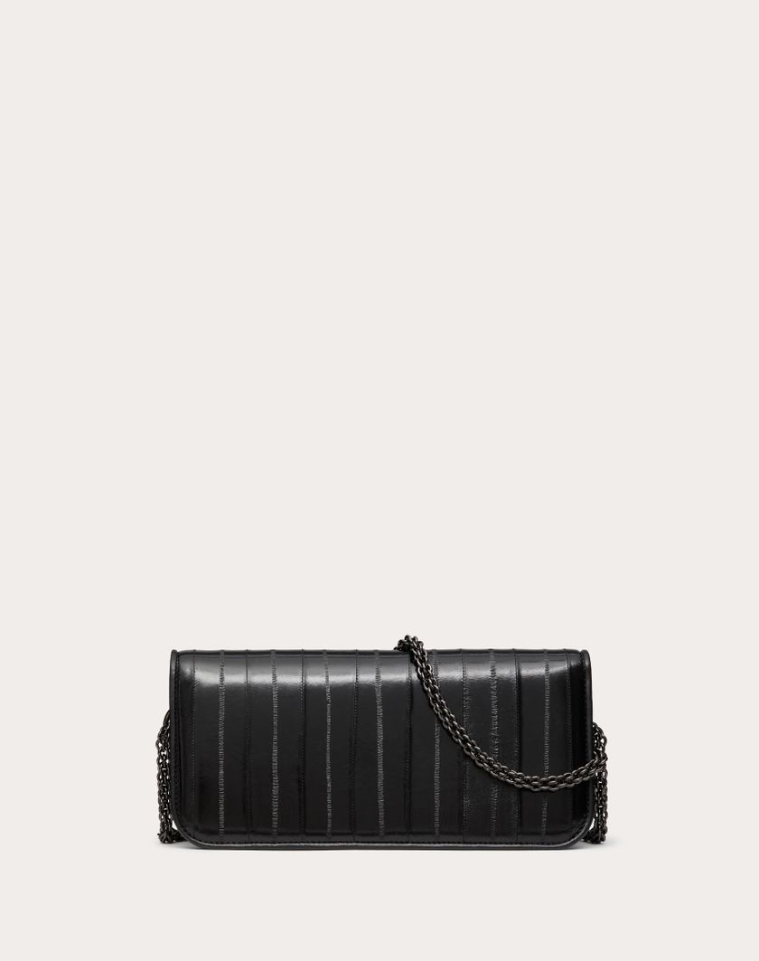 Valentino Handbags Borsa A Spalla Valentino Garavani Locò In Anguilla per Donna in Nero | Valentino IT Economico