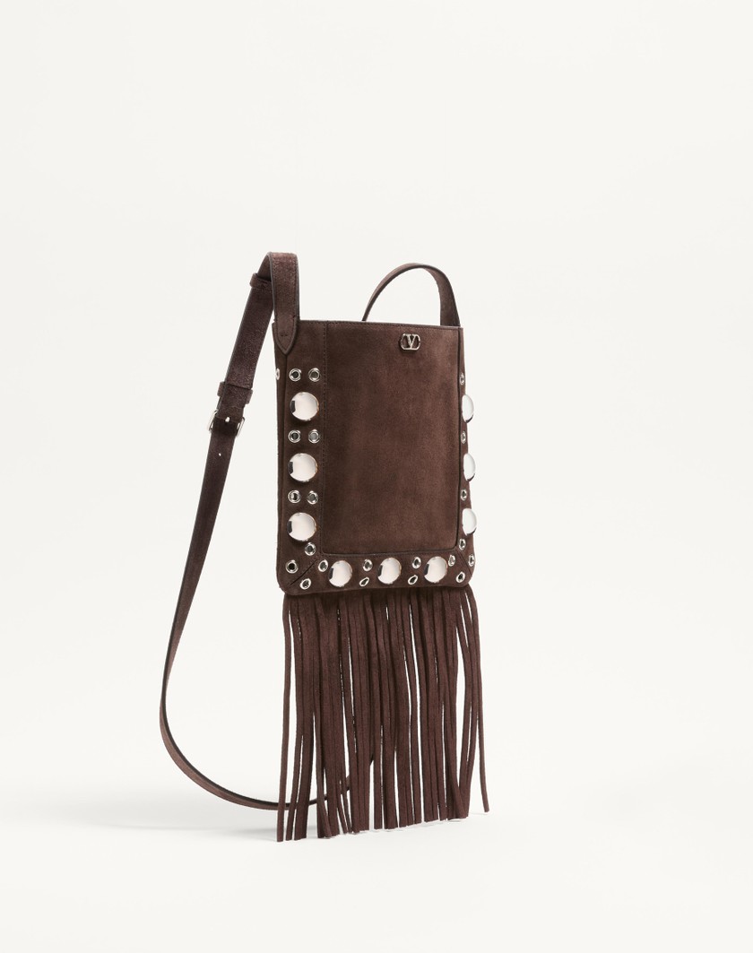 Valentino Handbags Borsa A Spalla per Donna in Testa Di Moro | Valentino IT Sconto