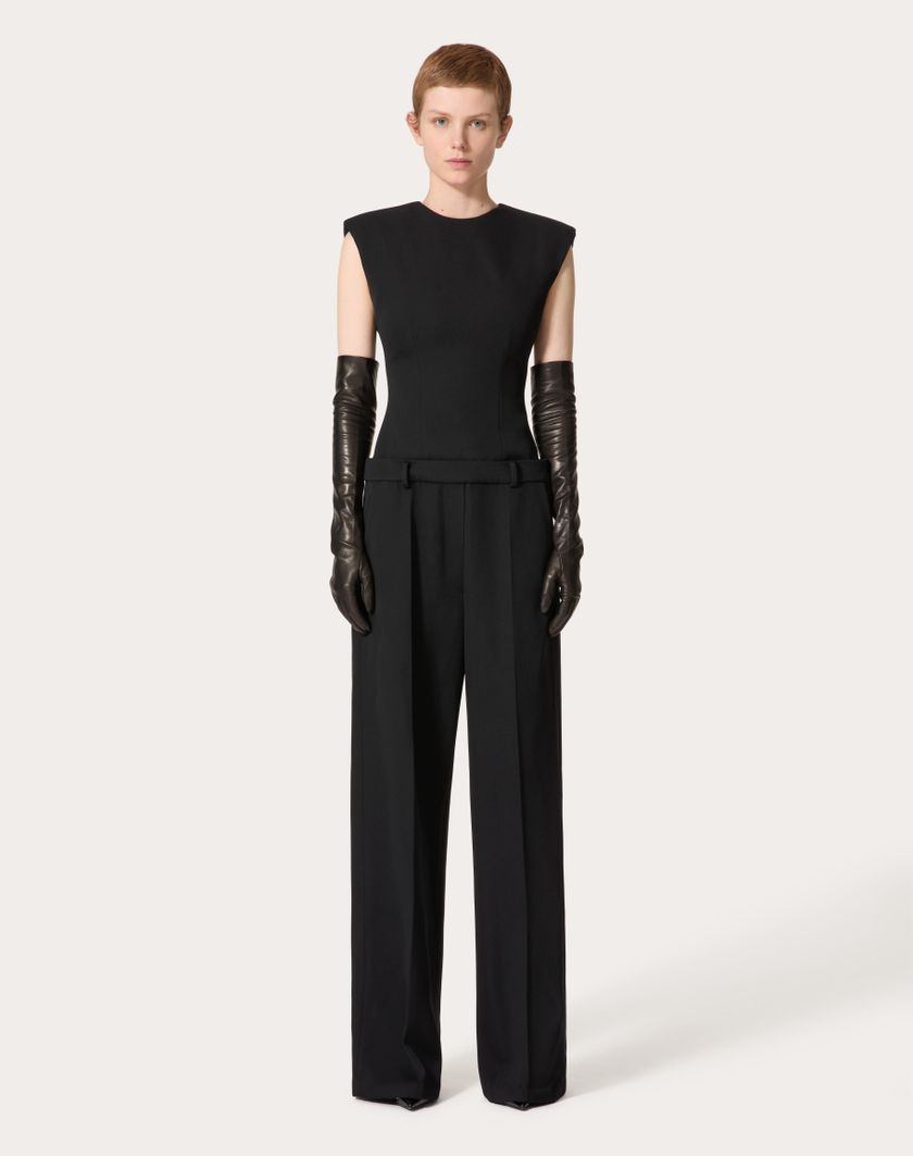 Valentino Handbags Tuta In Grisaille per Donna in Nero | Valentino IT Offerta