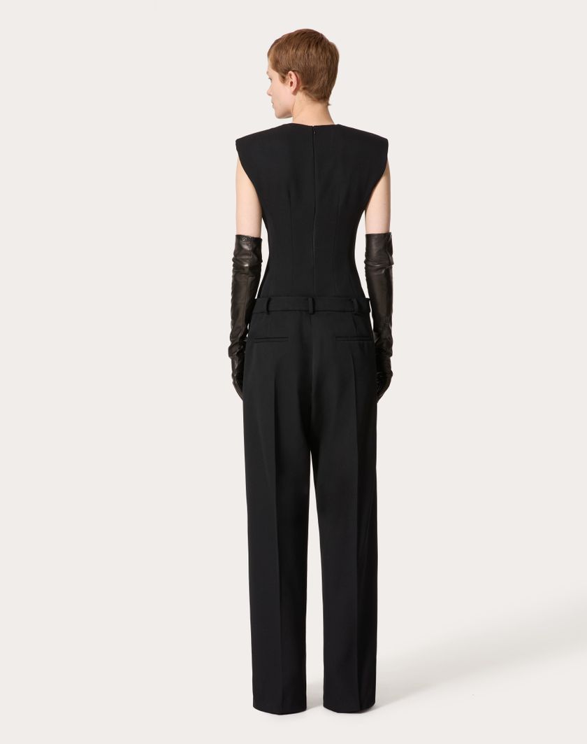 Valentino Handbags Tuta In Grisaille per Donna in Nero | Valentino IT Offerta