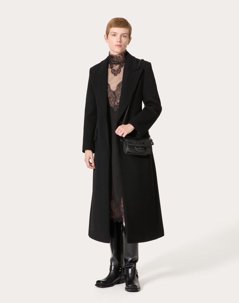 Valentino Handbags Abito Midi per Donna in Nero | Valentino IT Economico