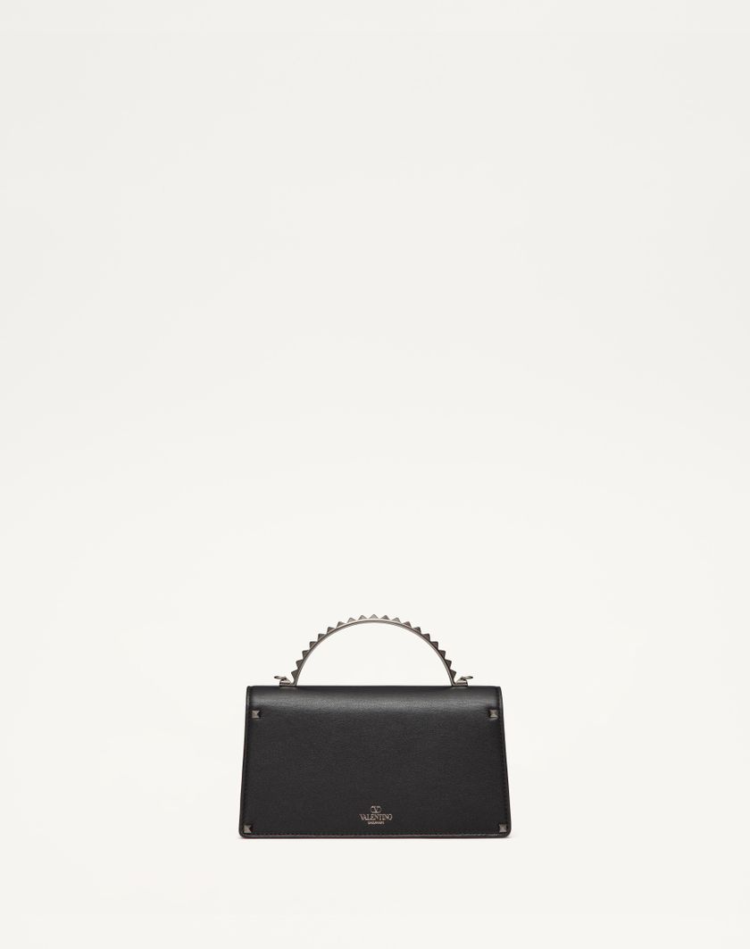 Valentino Handbags Mini Borsa A Mano Rockstud In Vitello per Donna in Nero | Valentino IT 2025