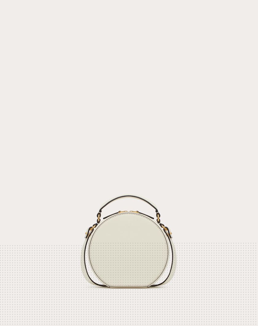 Valentino Handbags Mini Borsa Vlogo Signature In Vitello per Donna in Avorio | Valentino IT Negozi Online