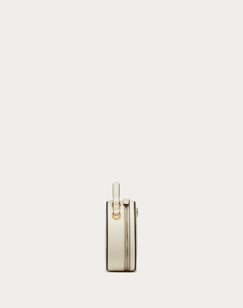 Valentino Handbags Mini Borsa Vlogo Signature In Vitello per Donna in Avorio | Valentino IT Negozi Online