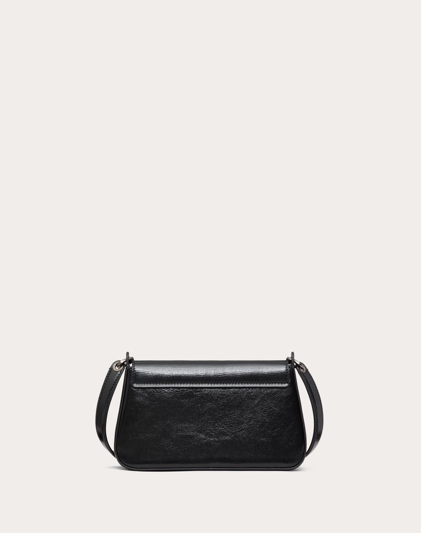 Valentino Handbags Mini Borsa A Tracolla Vlogo The Bold Edition In Vitello Lucido per Donna in Nero | Valentino IT Sottocosto