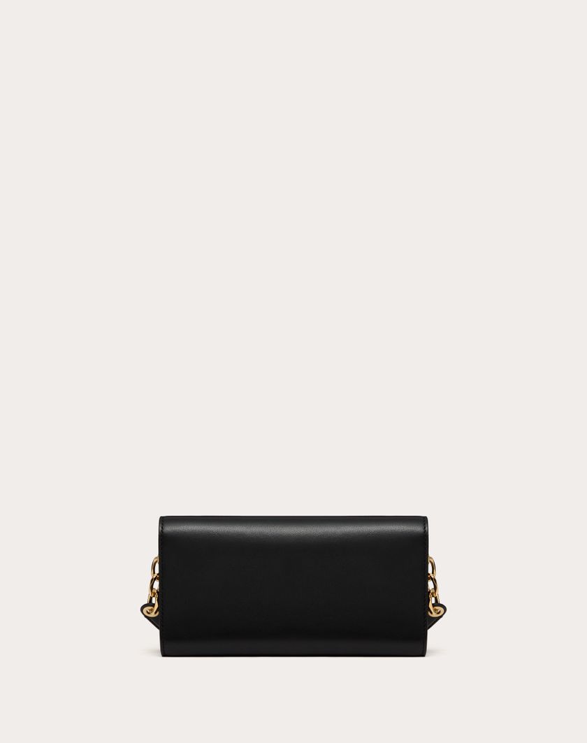 Valentino Handbags Portafoglio Con Tracolla Vlogo The Bold Edition In Nappa per Donna in Rose Quartz | Valentino IT Convenienza