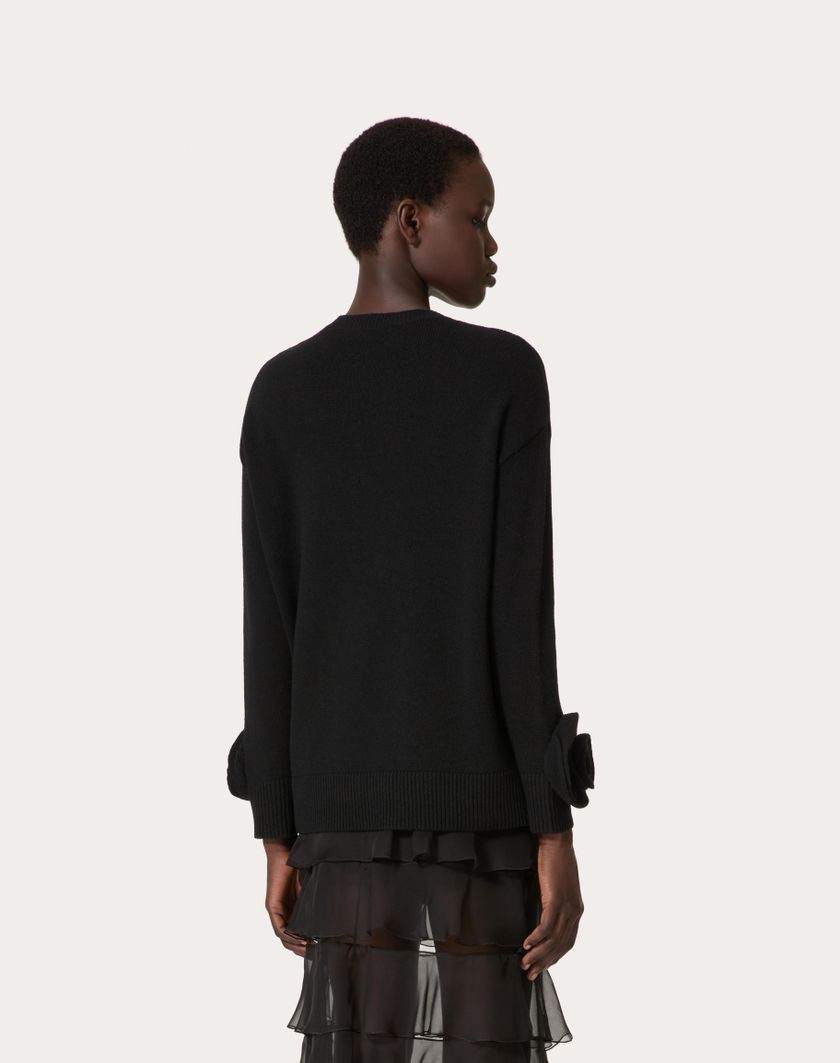 Valentino Handbags Maglia In Lana per Donna in Nero | Valentino IT Outlet