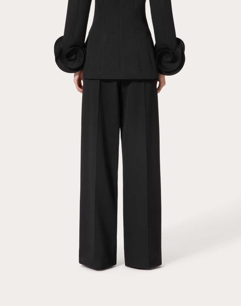 Valentino Handbags Pantalone In Grisaille per Donna in Nero | Valentino IT Offerte