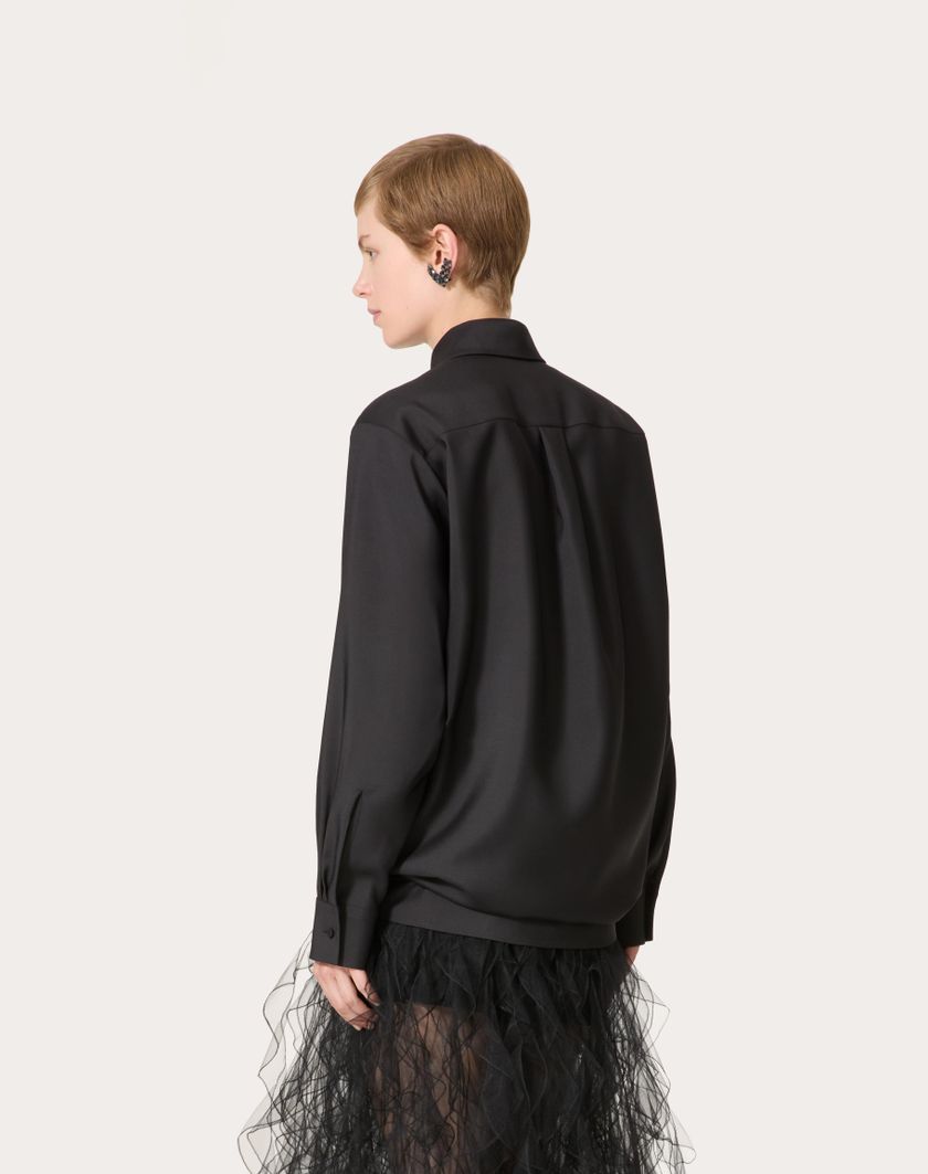 Valentino Handbags Camicia per Donna in Nero | Valentino IT Vendita Economica