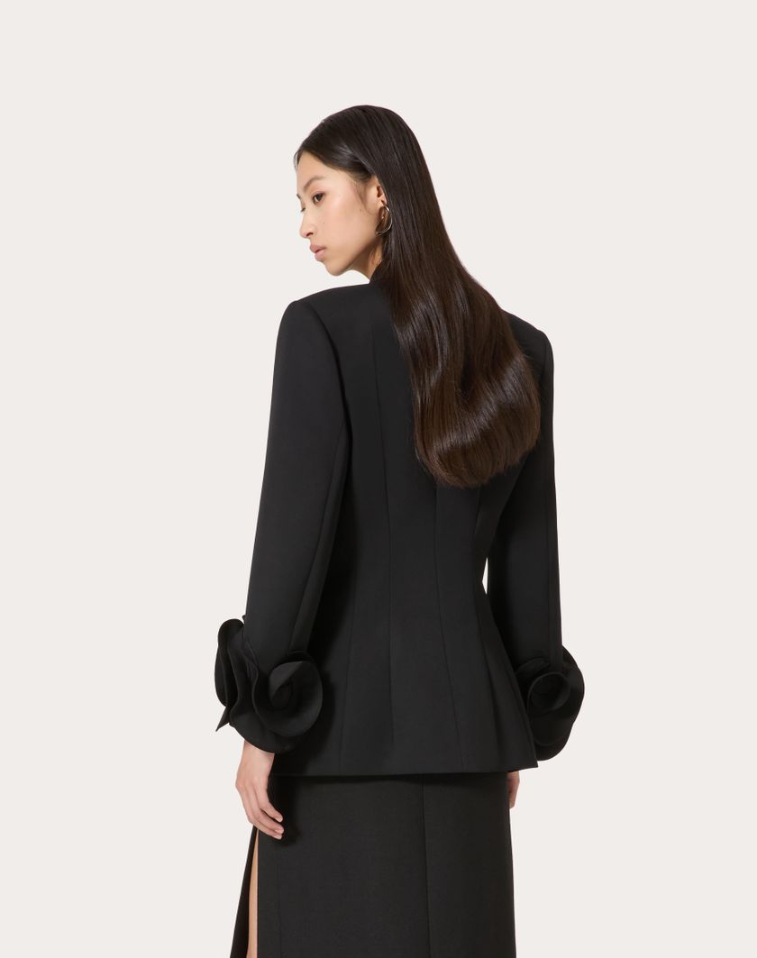 Valentino Handbags Giacca In Grisaille per Donna in Nero | Valentino IT Moda