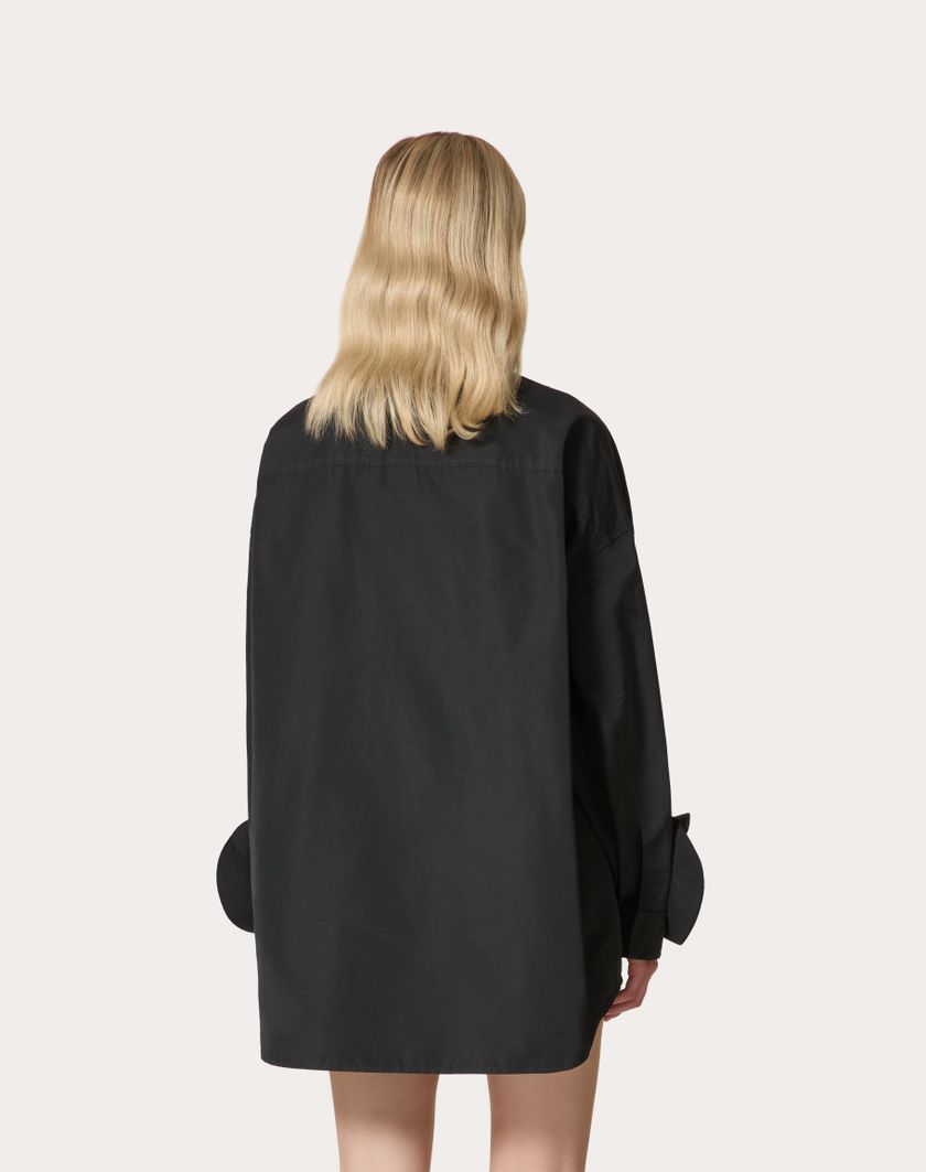Valentino Handbags Giubbino In Micro Faille per Donna in Nero | Valentino IT Qualità