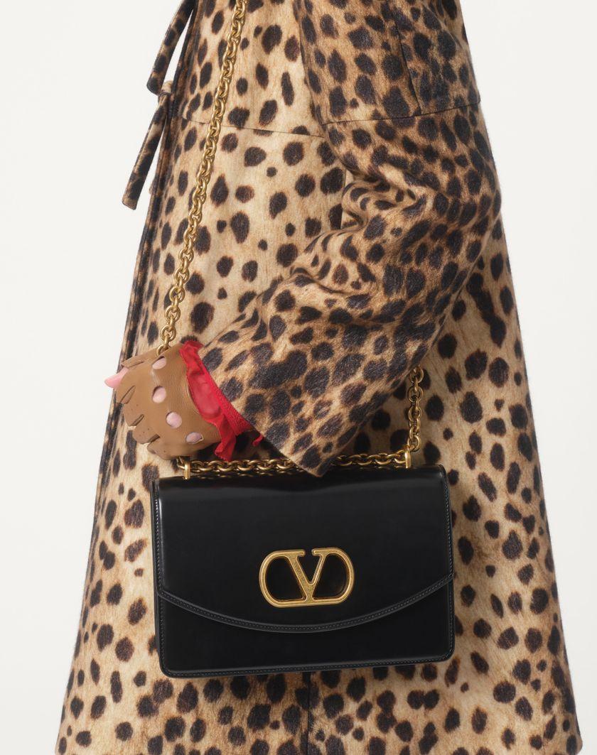 Valentino Handbags Cappotto In Panno Stampato Giaguaro Spots per Donna in Animalier | Valentino IT Fino Al -60%