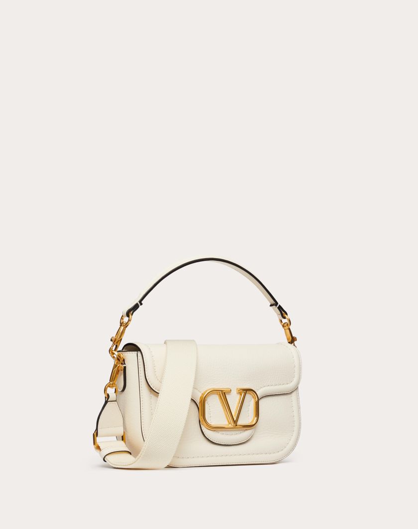 Valentino Handbags Borsa A Spalla Valentino Garavani Alltime In Vitello Granato per Donna in Mandorla | Valentino IT Saldi