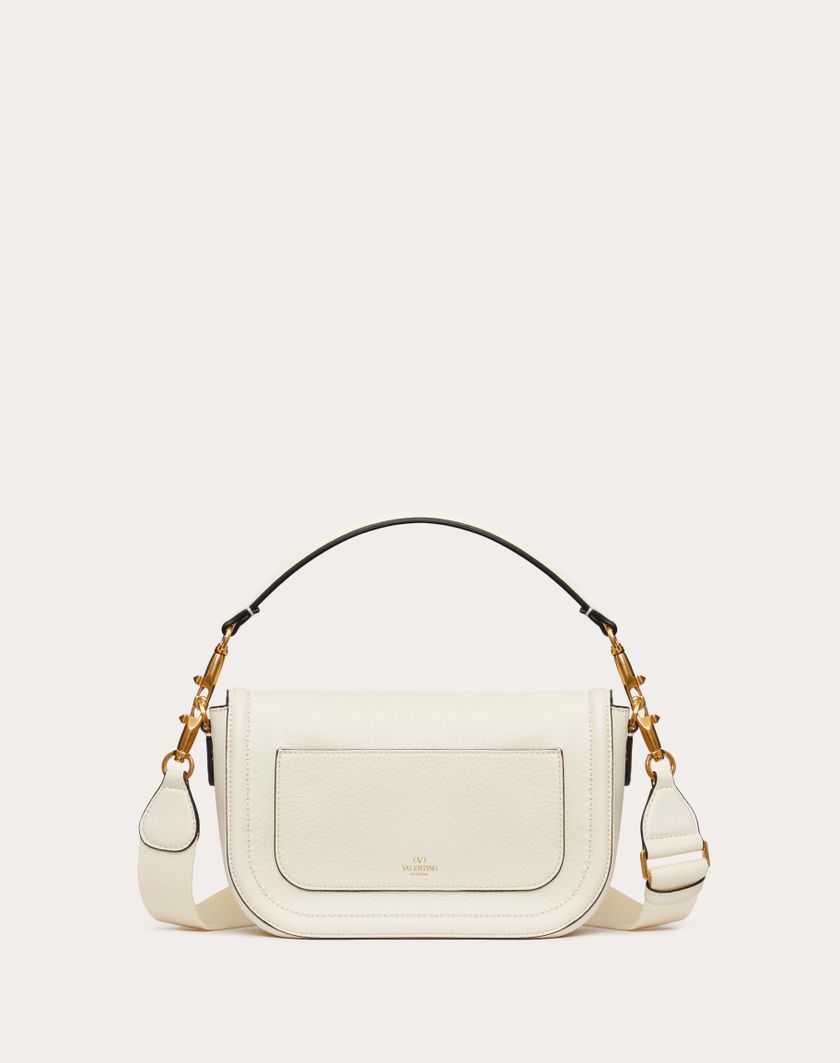 Valentino Handbags Borsa A Spalla Valentino Garavani Alltime In Vitello Granato per Donna in Mandorla | Valentino IT Saldi