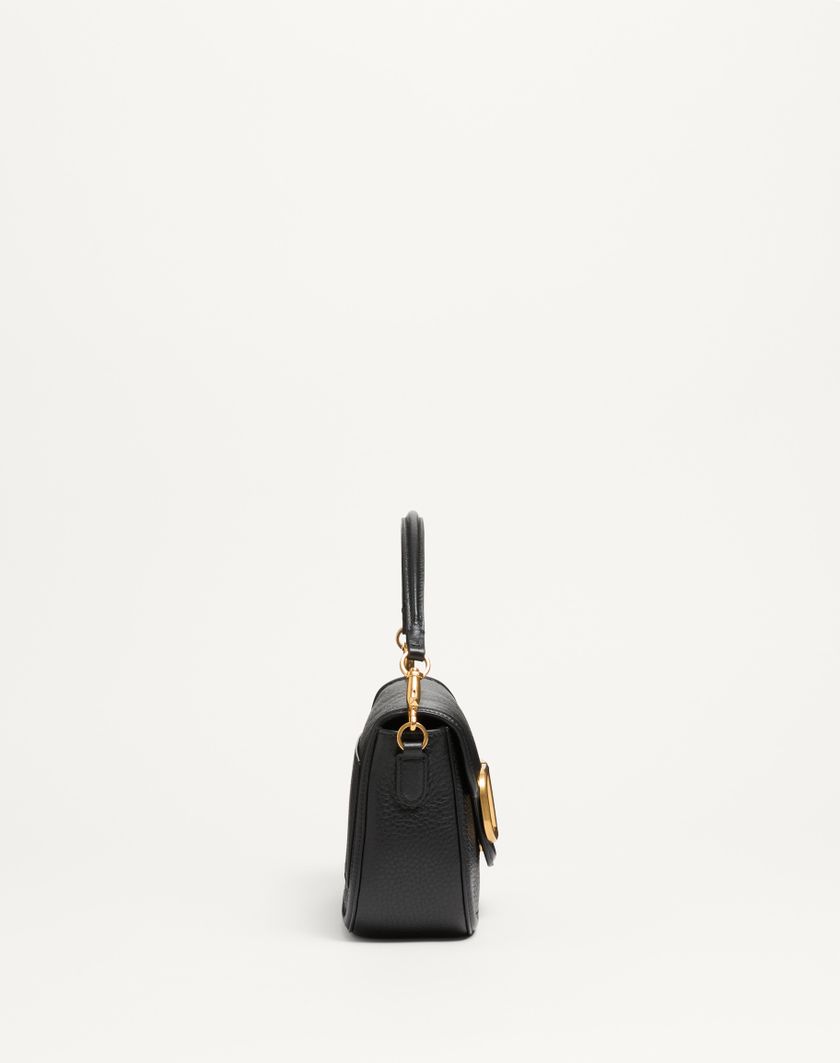 Valentino Handbags Borsa A Spalla Valentino Garavani Alltime In Vitello Granato Con Tracolla Nastro Jacquard per Donna in Nero/bianco | Valentino IT Offerte