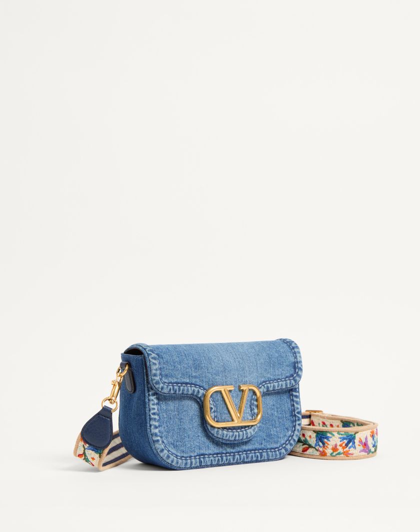 Valentino Handbags Borsa A Spalla Valentino Garavani Alltime In Denim per Donna in Denim/worker/multicolor | Valentino IT Hotsell