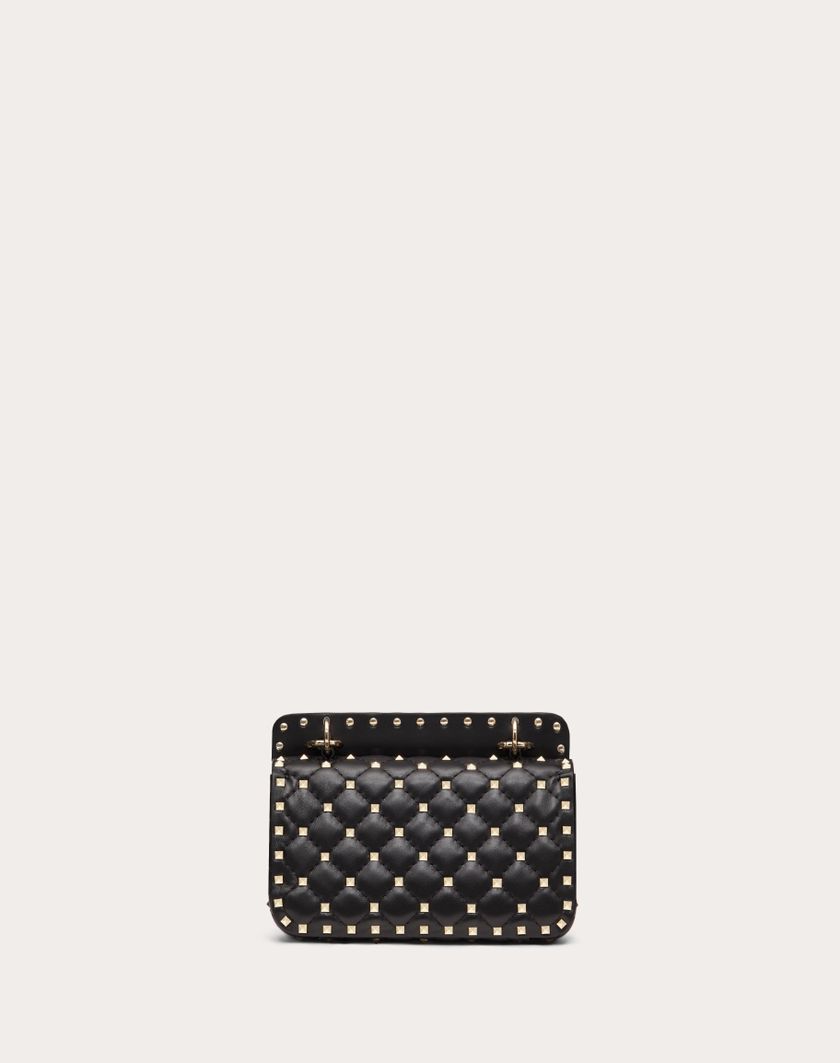 Valentino Handbags Borsa Piccola Rockstud Spike In Nappa per Donna in Nero | Valentino IT 2025