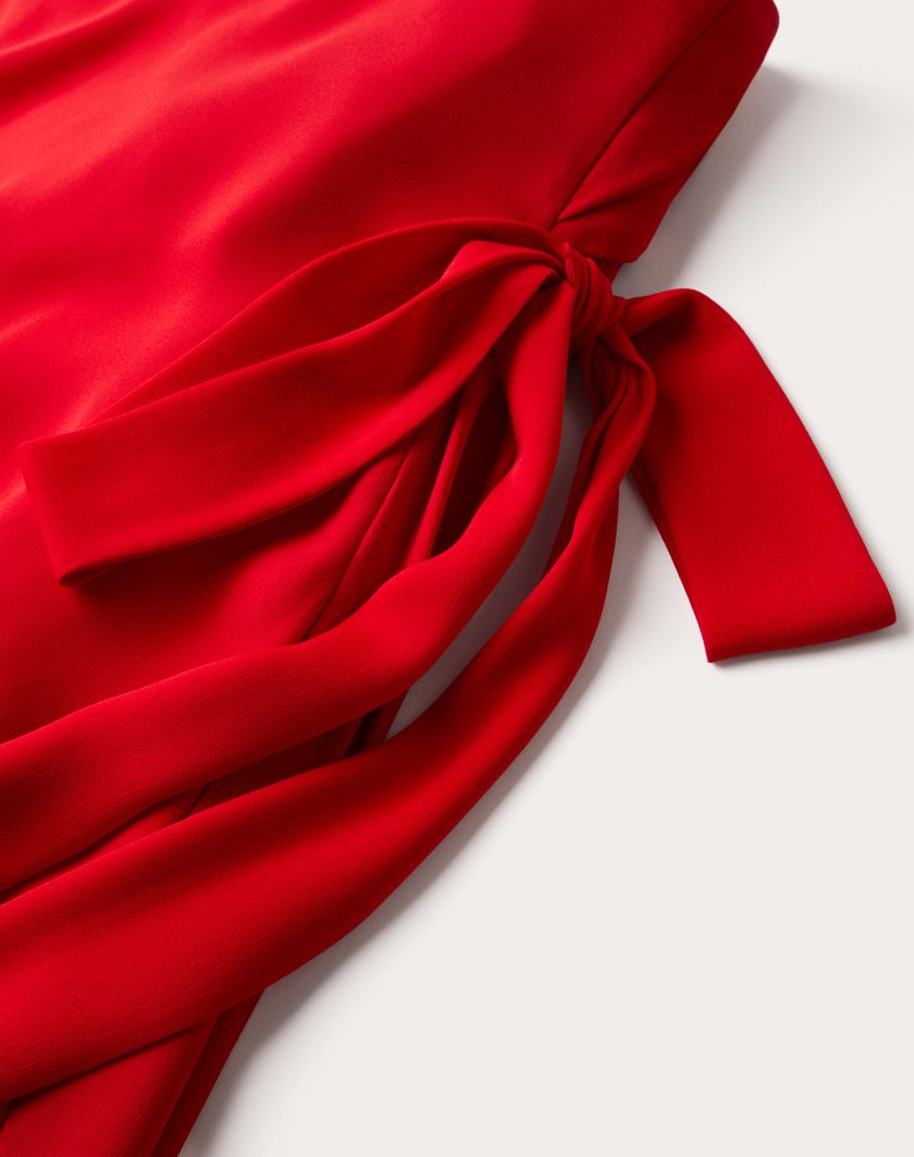 Valentino Handbags Abito Da Sera In Cady Couture per Donna in Rosso | Valentino IT Economico