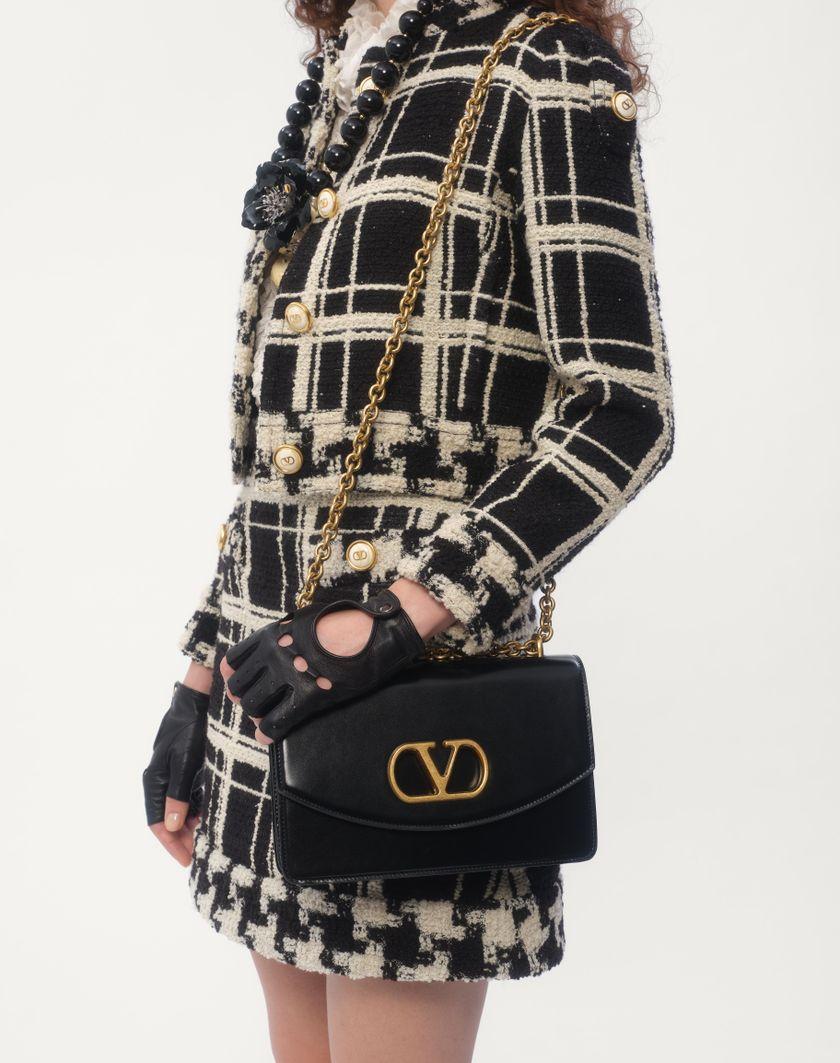Valentino Handbags Camicia In Chiffon per Donna in Avorio | Valentino IT In Linea