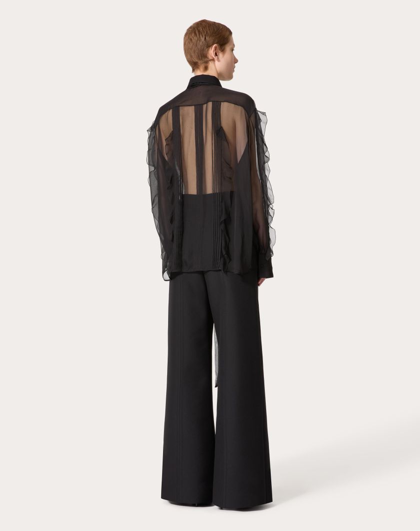 Valentino Handbags Camicia per Donna in Nero | Valentino IT Vendita calda