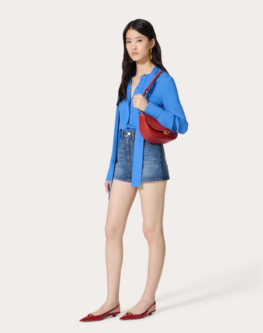 Valentino Handbags Camicia In Georgette per Donna in Serenity | Valentino IT Enormi risparmi