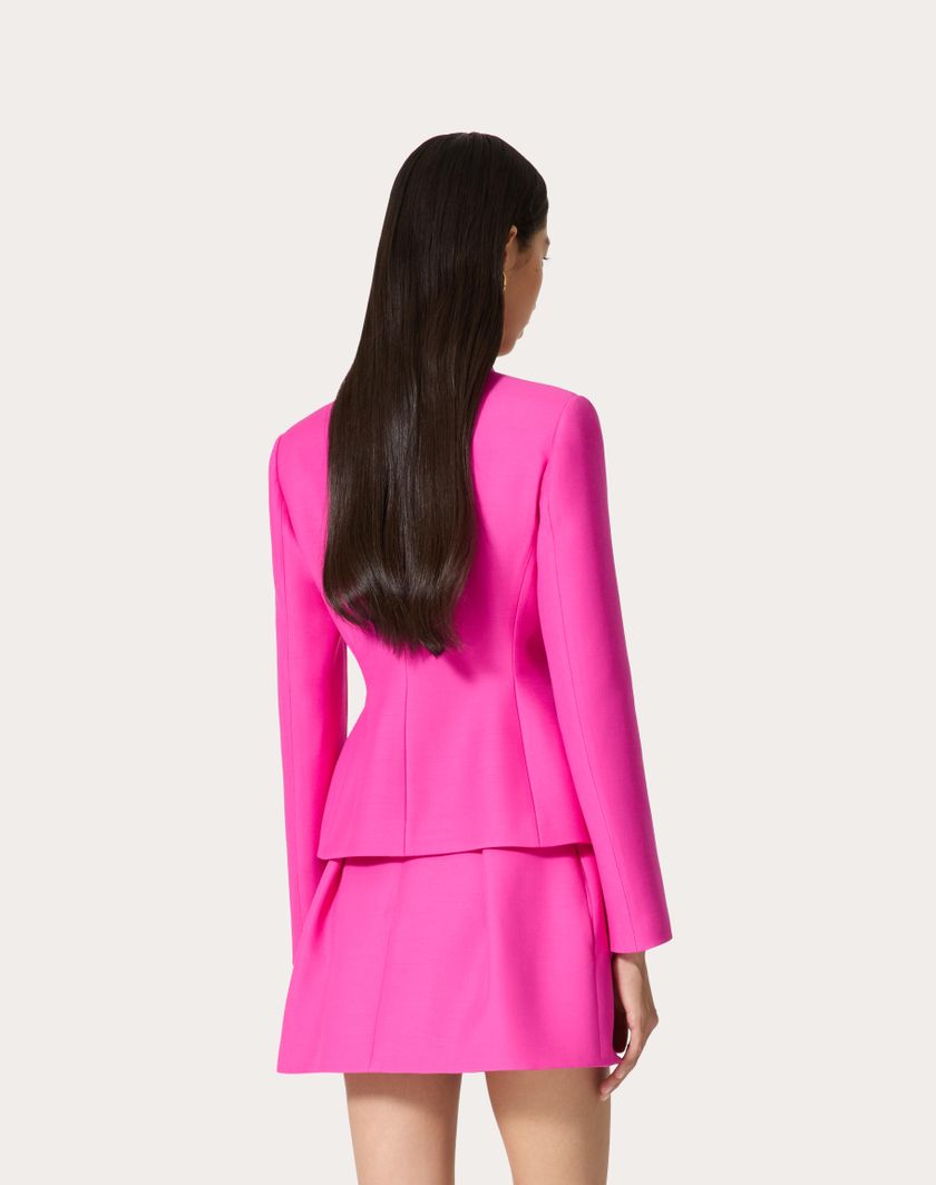 Valentino Handbags Giacca In Crepe Couture per Donna in Pink Pp | Valentino IT 50% di sconto per tempo limitato
