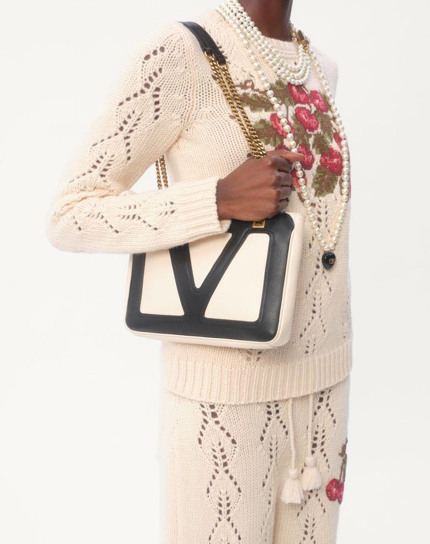Valentino Handbags Maglia In Lana Ricamata per Donna in Multicolor | Valentino IT Spedizione Gratuita