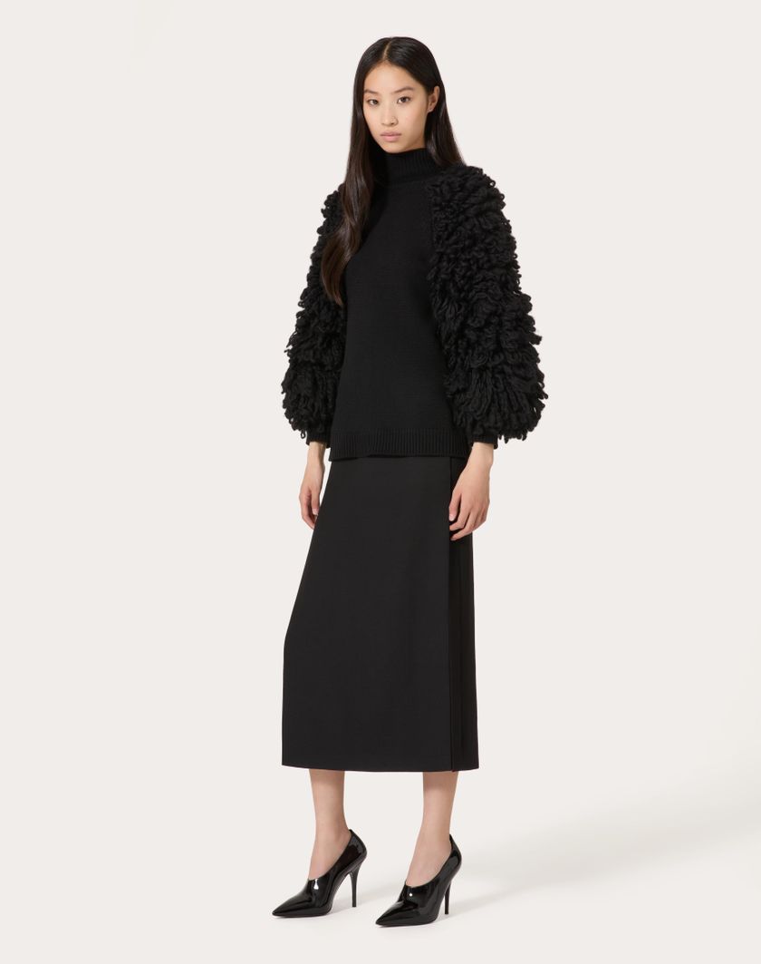 Valentino Handbags Maglia In Lana per Donna in Nero | Valentino IT Convenienza