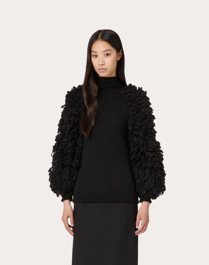 Valentino Handbags Maglia In Lana per Donna in Nero | Valentino IT Convenienza