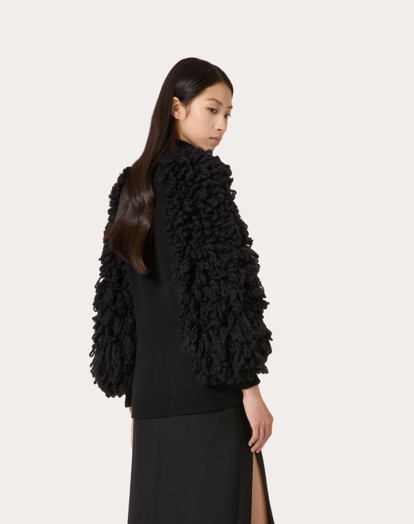 Valentino Handbags Maglia In Lana per Donna in Nero | Valentino IT Convenienza