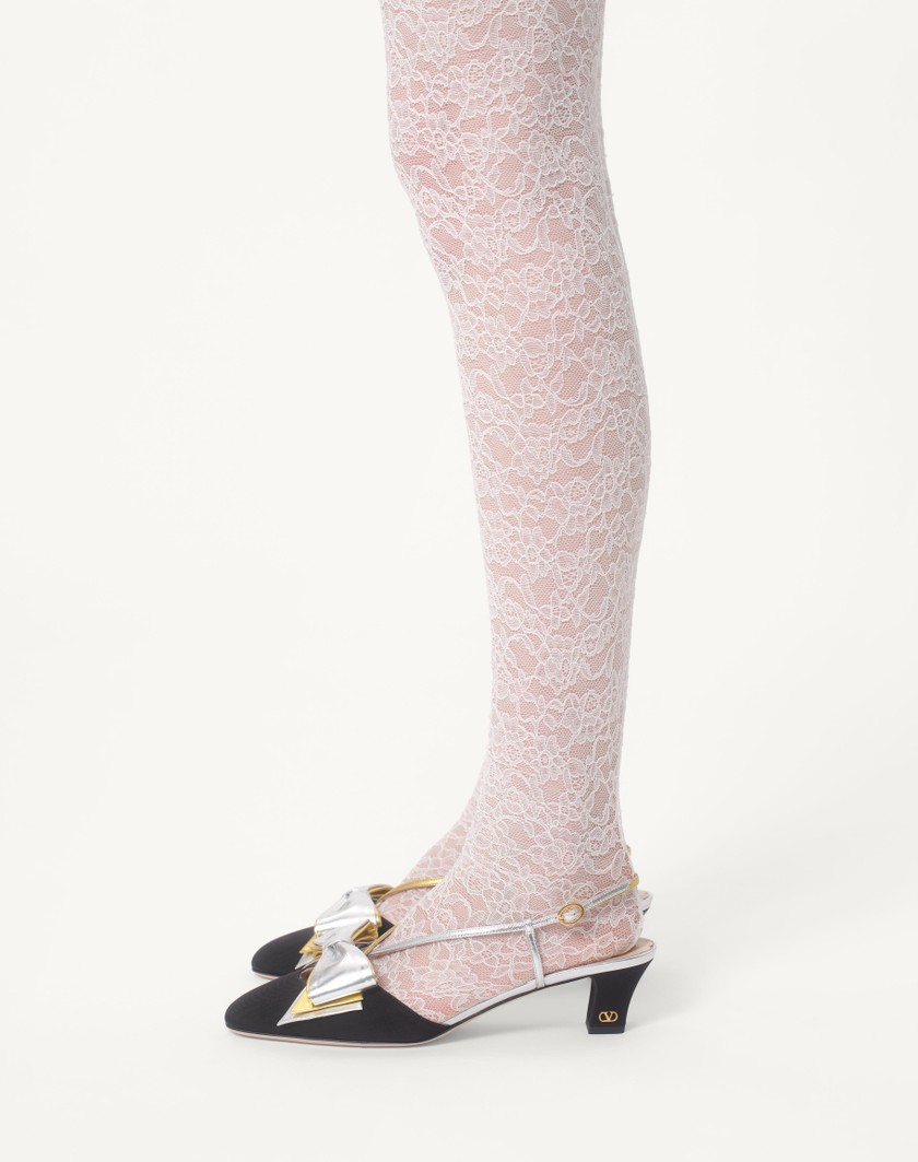 Valentino Handbags Gonna In Apres L'hiver Matelasse' Rose Lurex per Donna in Avorio/rosa | Valentino IT Fornitura limitata