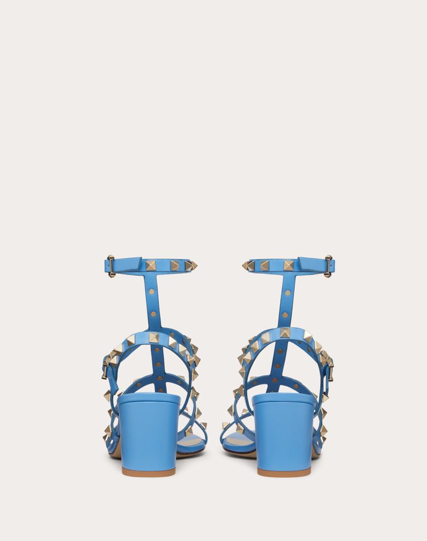 Valentino Handbags Sandalo Rockstud Con Cinturini 60mm per Donna in Poudre | Valentino IT Qualità
