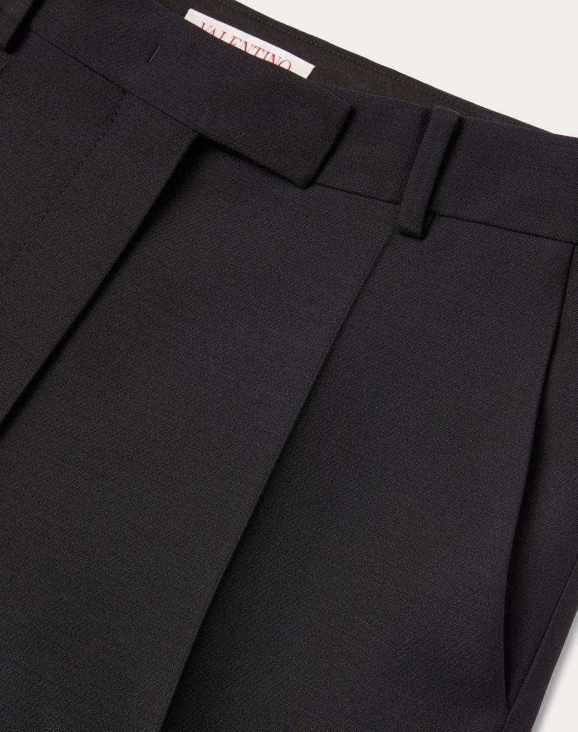 Valentino Handbags Pantaloni In Crepe Couture per Donna in Nero | Valentino IT Spedizione gratuita