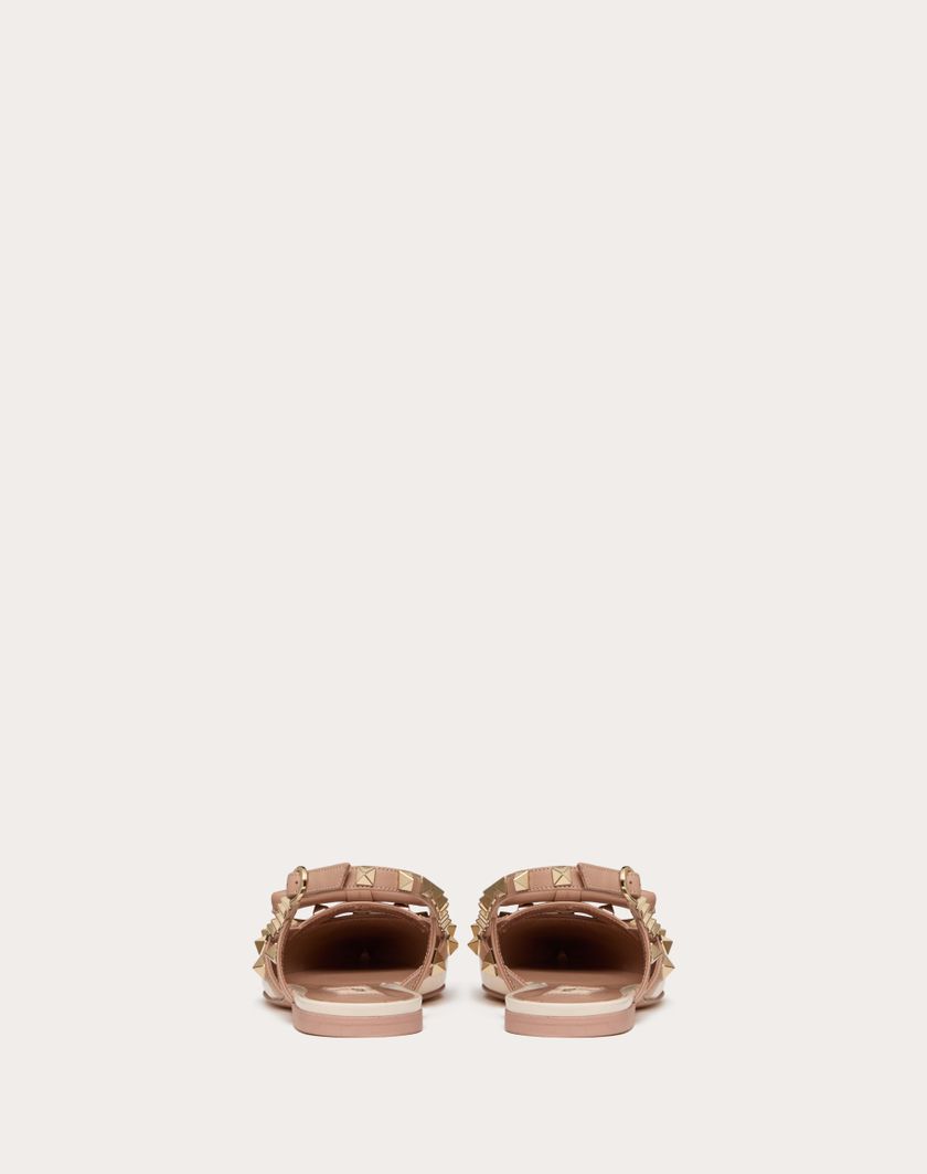 Valentino Handbags Ballerina Slingback Rockstud Bow In Vernice per Donna in Rose Cannelle | Valentino IT Nuovi prodotti