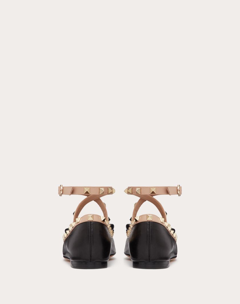 Valentino Handbags Ballerina Rockstud In Nappa per Donna in Nero | Valentino IT Ultimi tre giorni